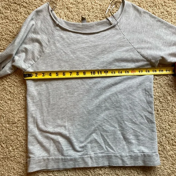 Next Level Vintage off shoulder sweatshirt, size M - Picture 10 of 11